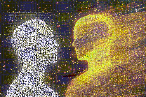 In collab with Jennifer Panepinto - We see ourselves in each other