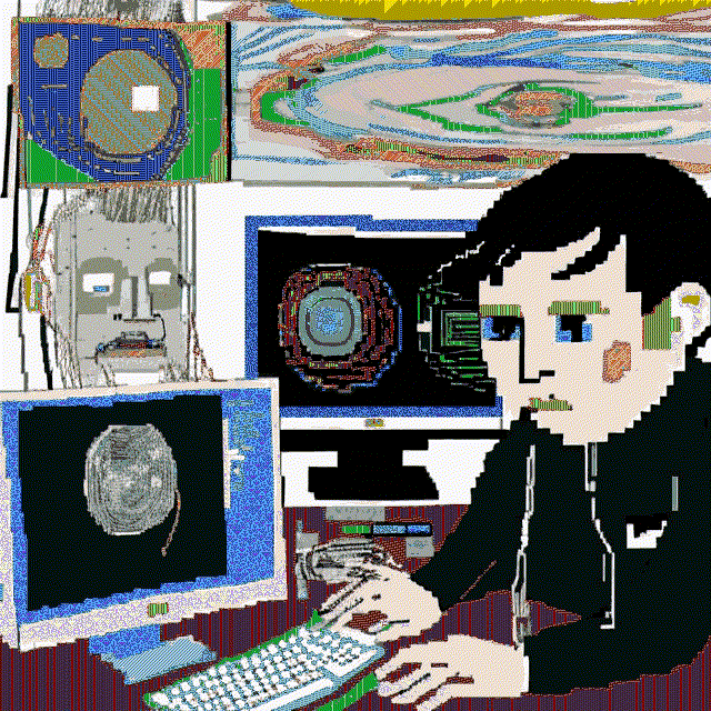 This collector knows preserving internet art means preserving the internet itself. He collects not just works, but their context—because to speak about art is to keep it alive.