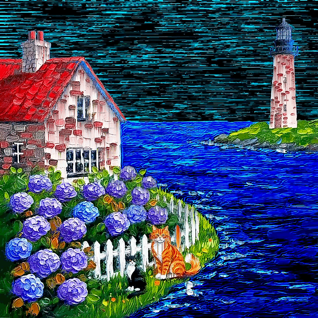 Lighthouse Scene