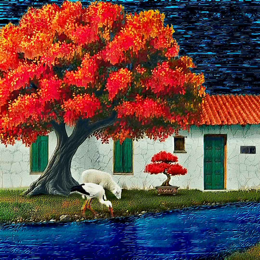 Bonsai and the Majestic Tree