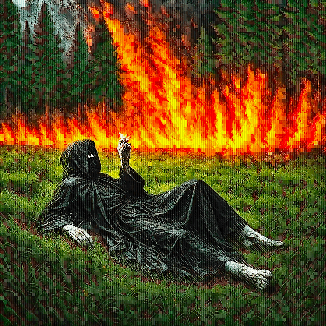 Calm Even While Burning