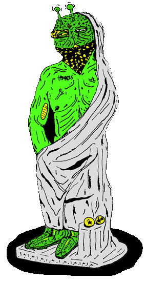piccolo statue