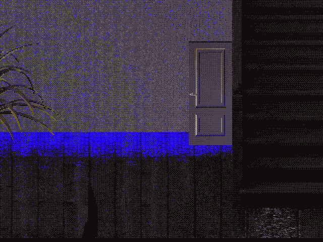 Under the stairs