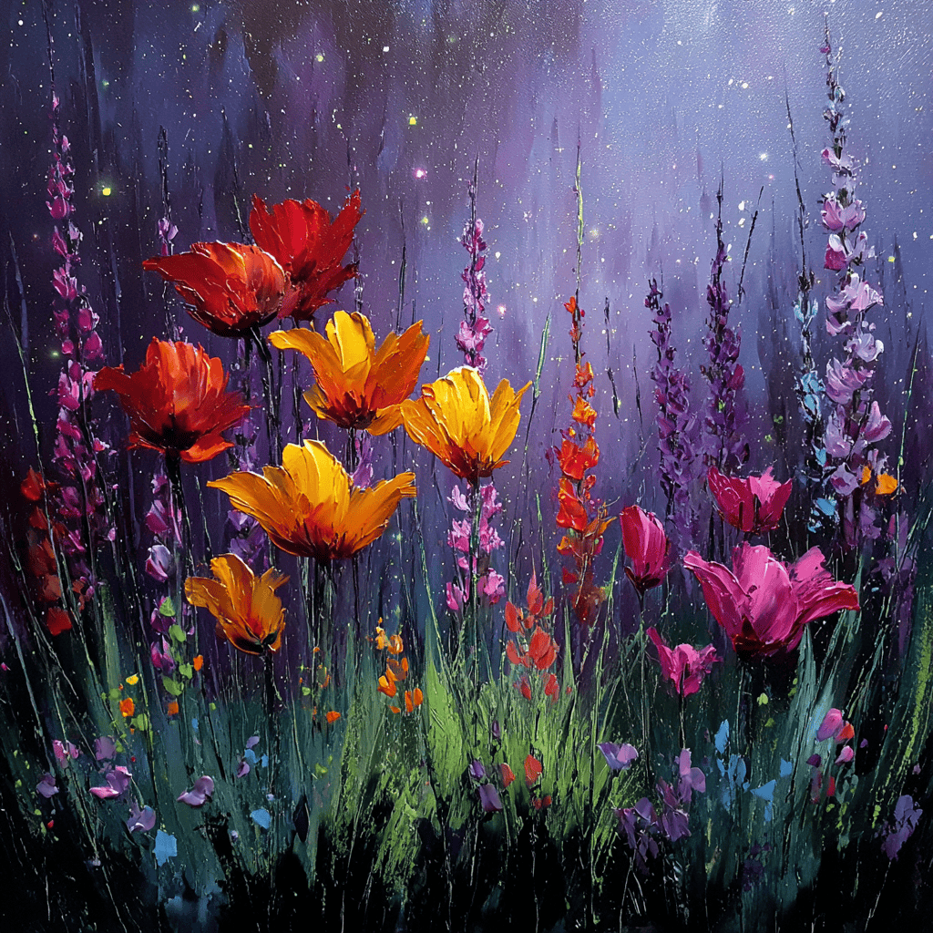Peace in flowers 2 -gif-