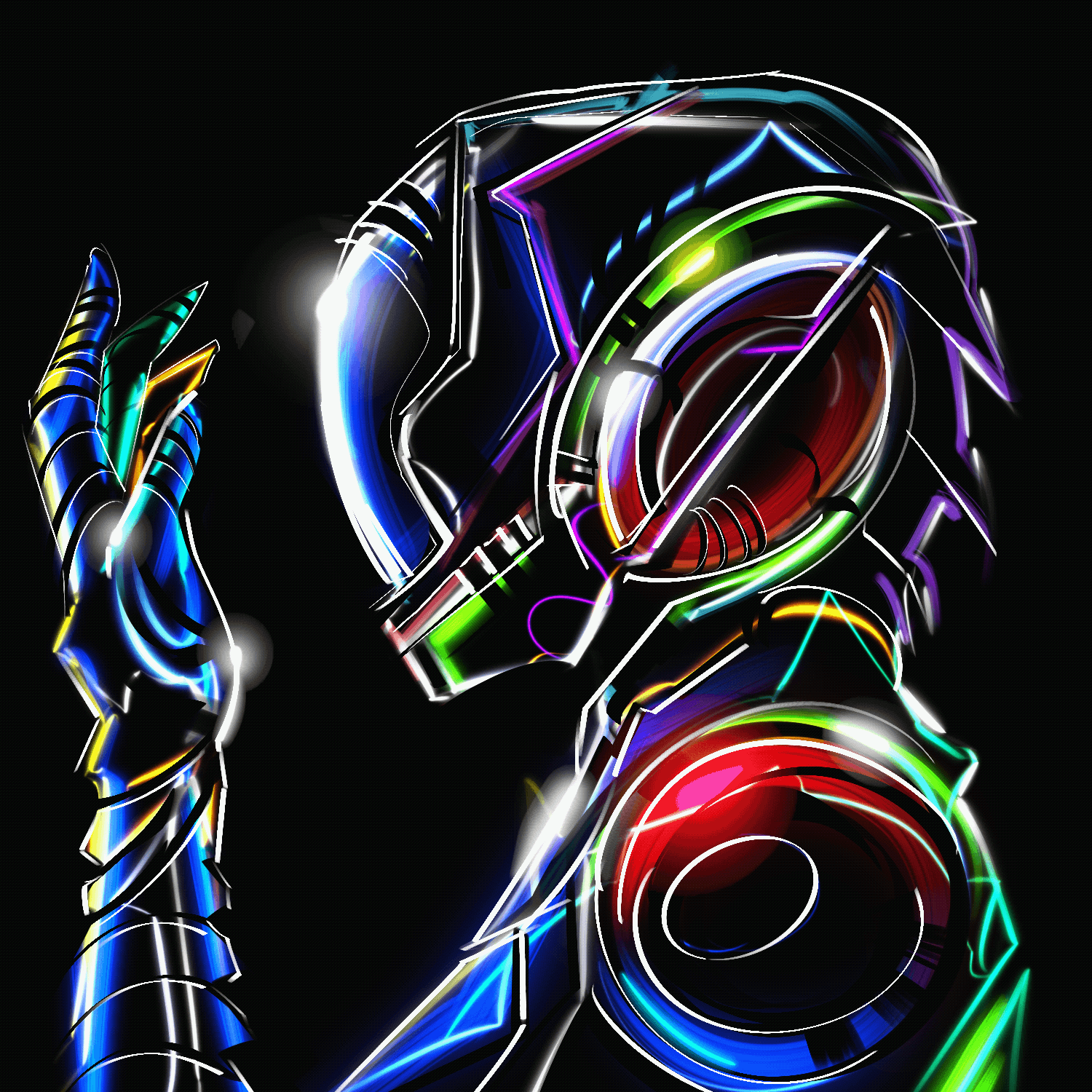 Neon Signal Awakening