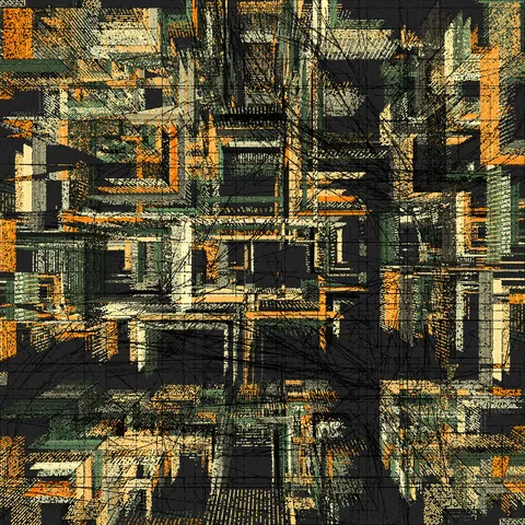 Structures #0 by Hevey