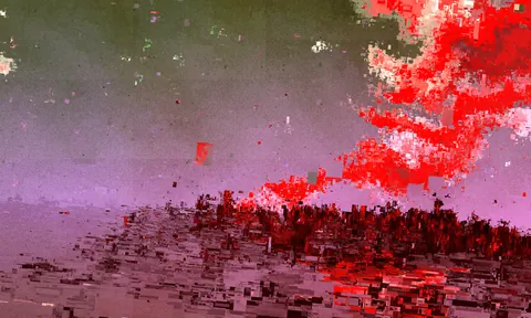 Memories of Digital Data #0 by Kazuhiro Tanimoto