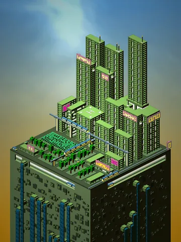 Metropixeland #0 by Fernando Jerez