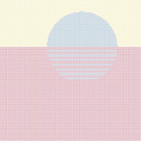 Stipple Sunsets #0 by Jake Rockland