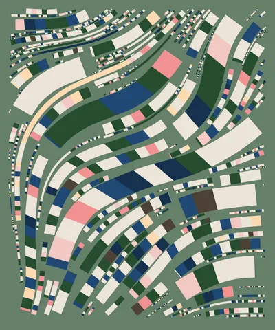 Fidenza #0 by Tyler Hobbs