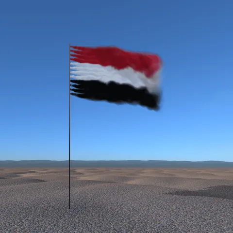 World Flag #0 by John Gerrard