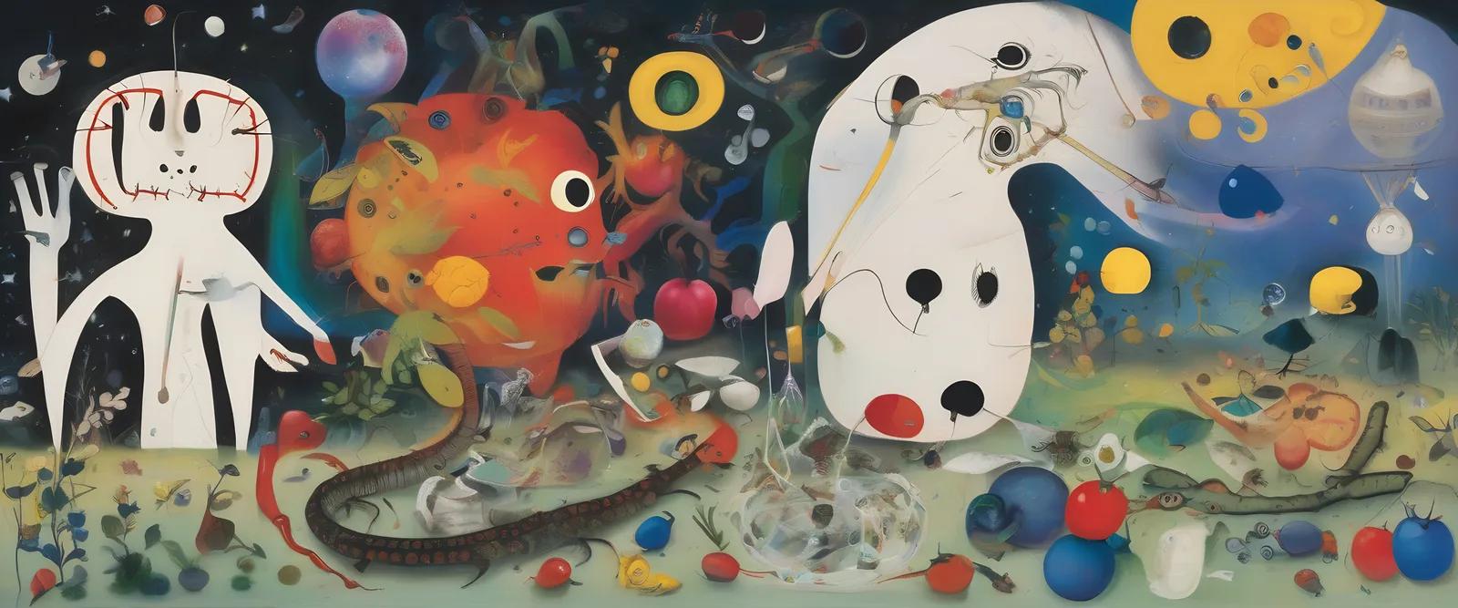 Pale Figures Meet Abundance