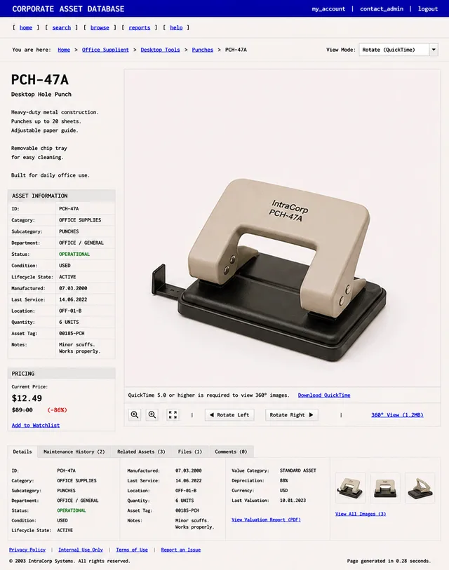 ITEM #134, PCH-47A