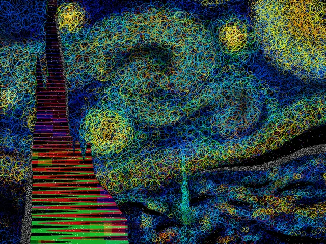 Glitchy Night