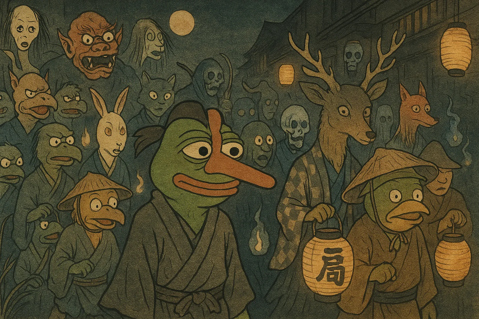 Pepe’s Night Parade of One Hundred Demons