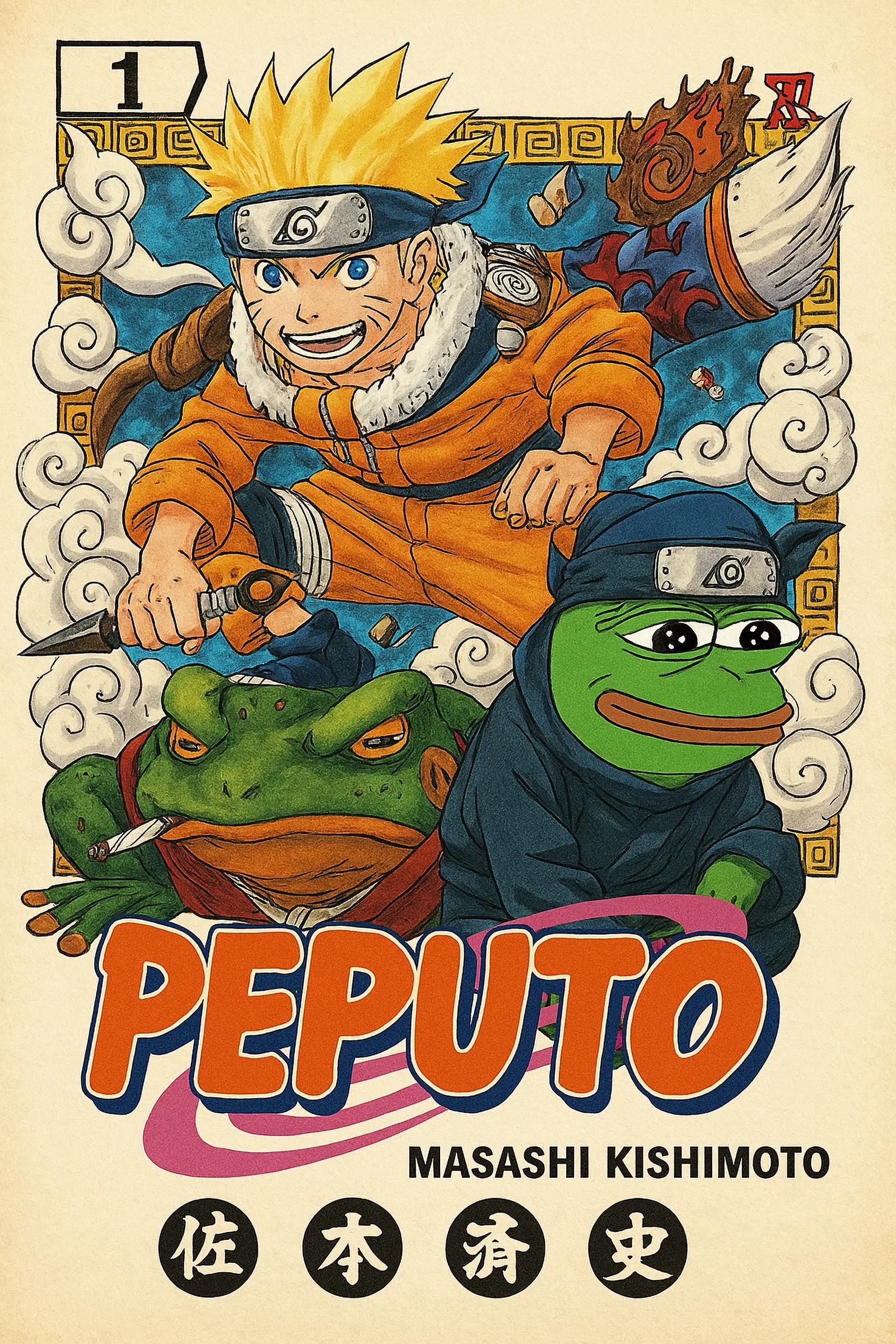 Peputo Volume 1 The Hidden Meme Village