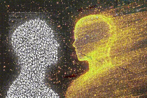 In collab with Jennifer Panepinto - We see ourselves in each other