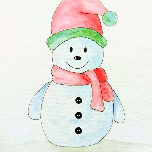 Monika's Art: Christmas Card 2025