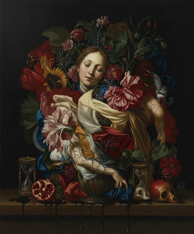 I bloom in silence