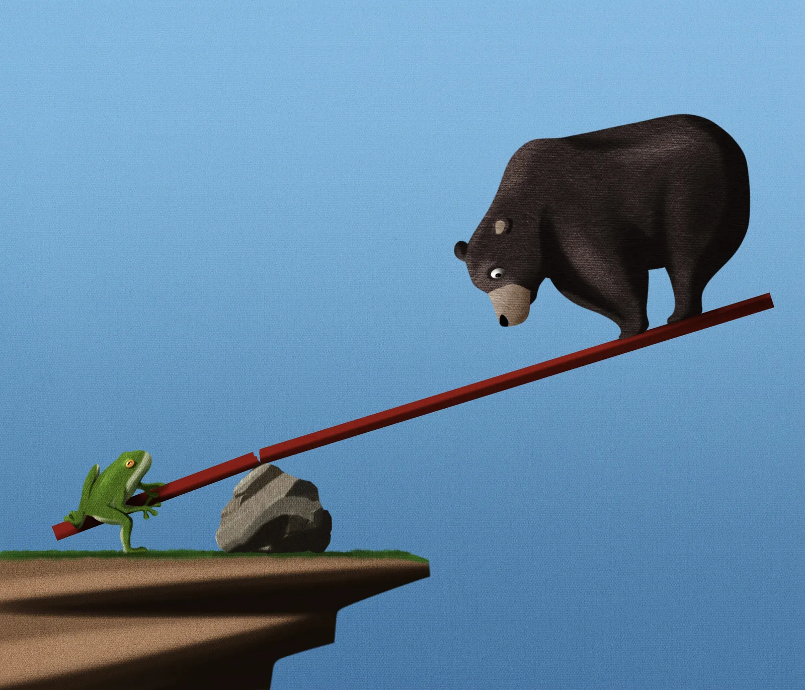 Let the bear fall