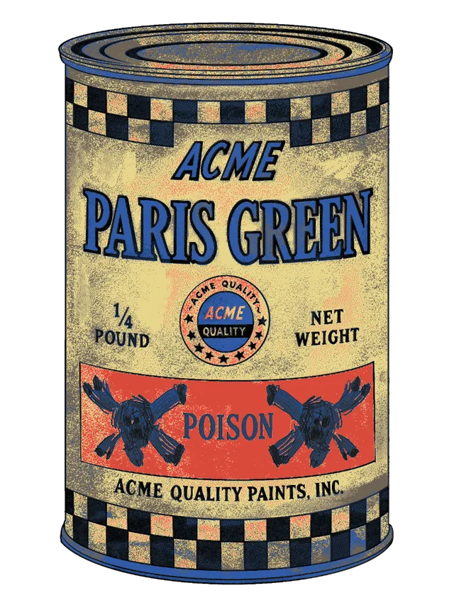 PARIS GREEN CAN 120