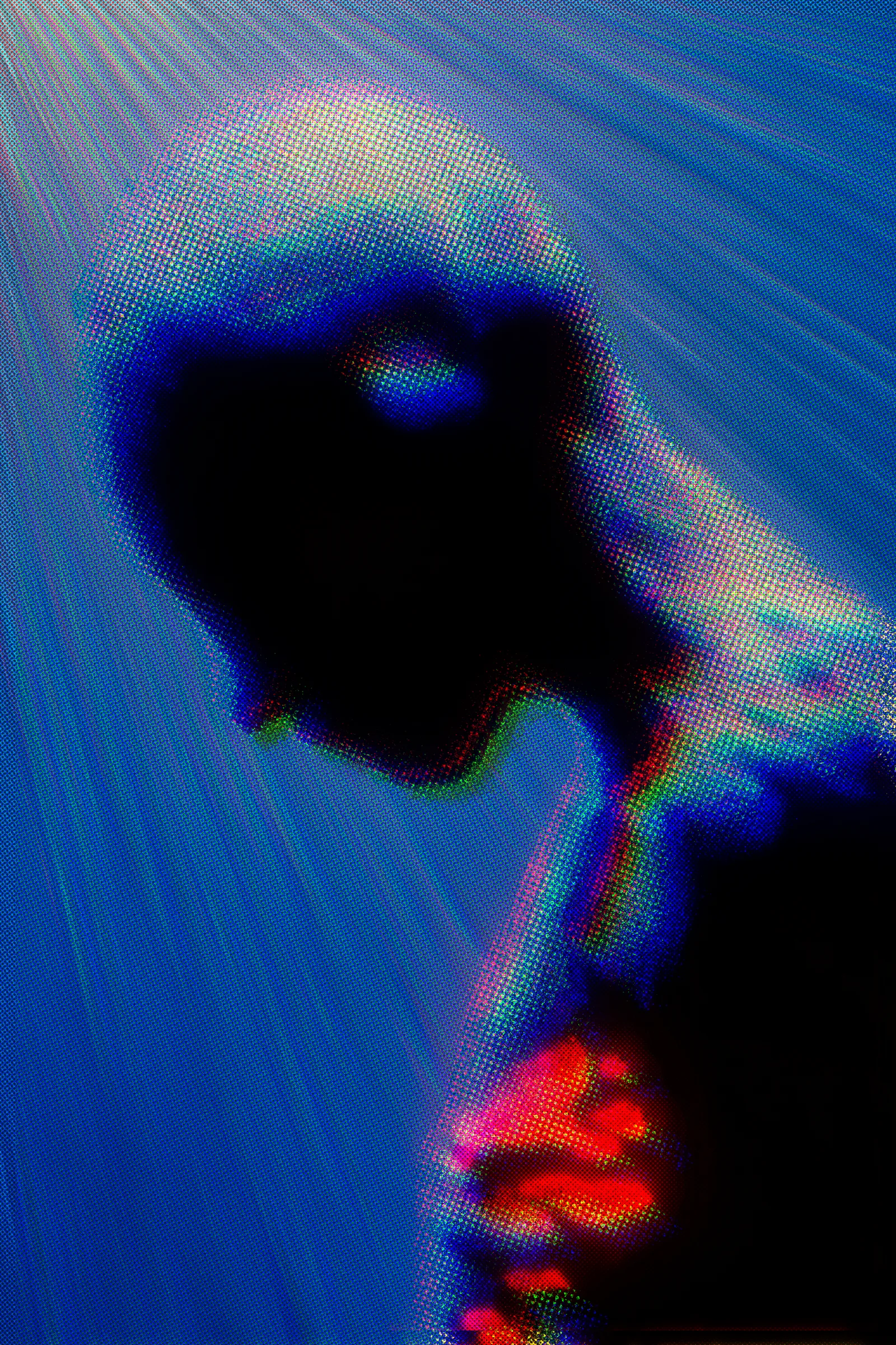 heartbeat made of glass.