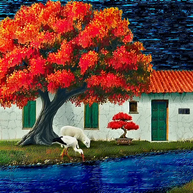 Bonsai and the Majestic Tree