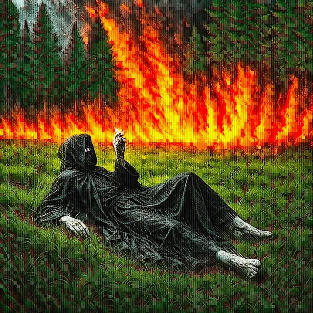 Calm Even While Burning