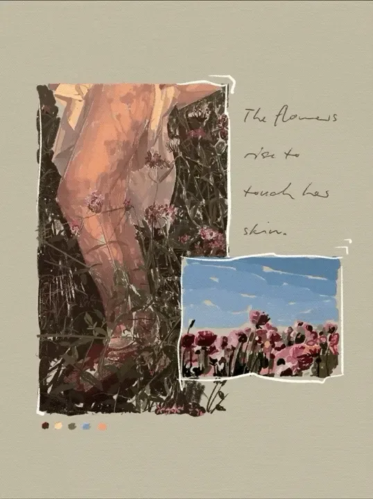 “ And When the air found her “