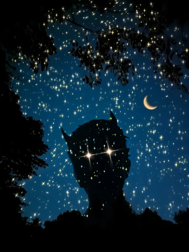 the sky the night we met