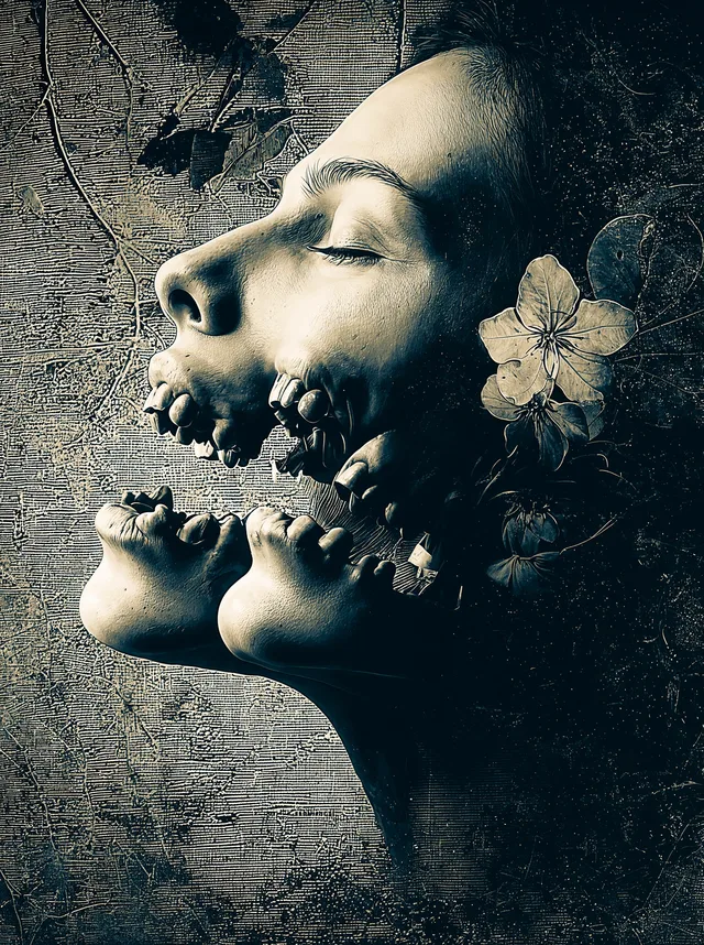 The echo that devours me