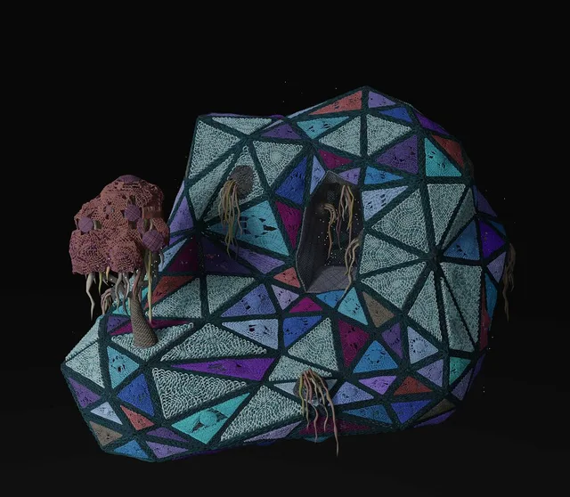 Woven I/Cave: The Blue Roots