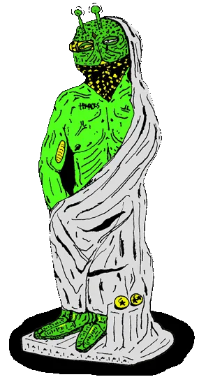 piccolo statue