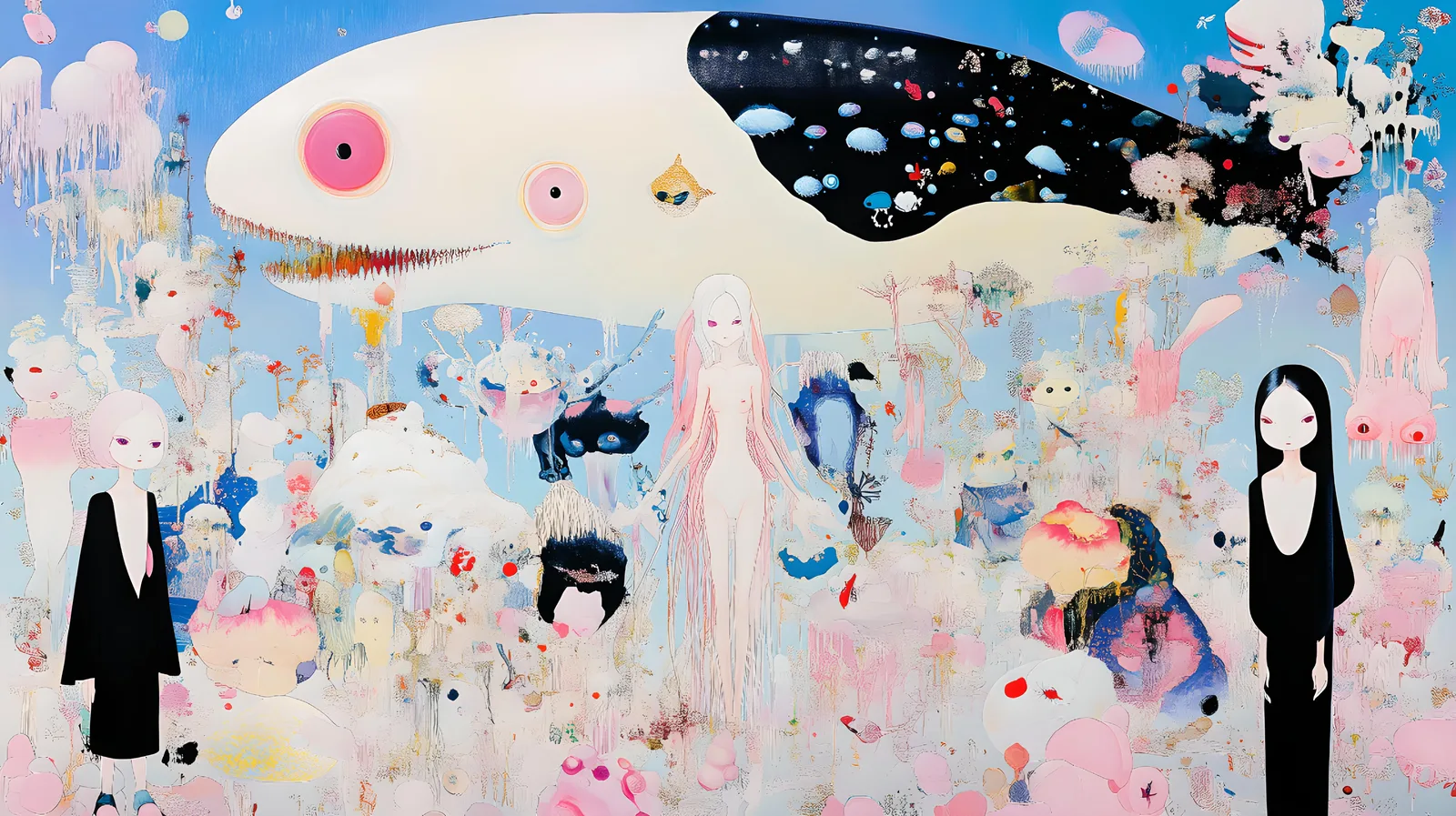 Moon Whale Over Miami