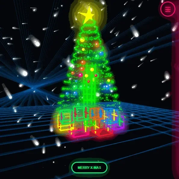 🎄✨ Digital Christmas Light ✨🎨