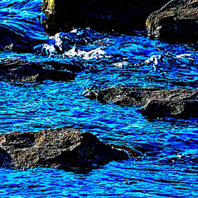 Following Blue