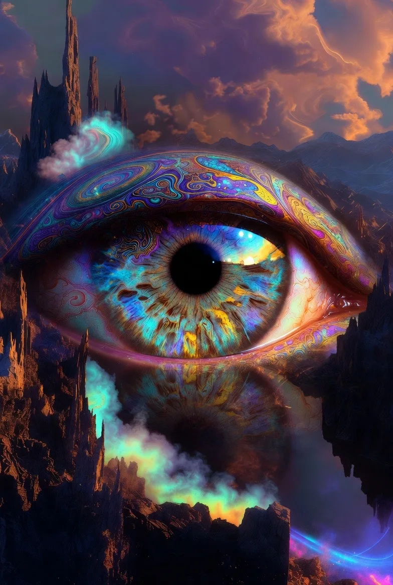 Colored eyes