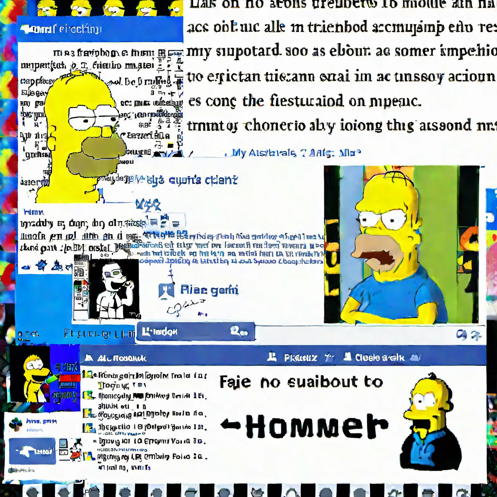 My friendship with homer