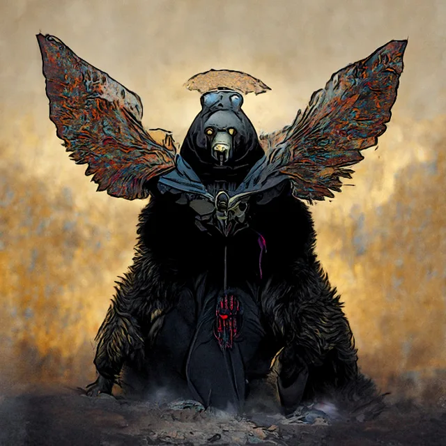 Winged Bear of Solemn