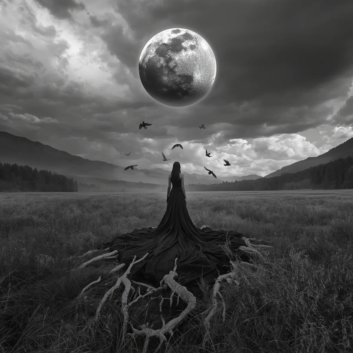 My roots are in the soil.